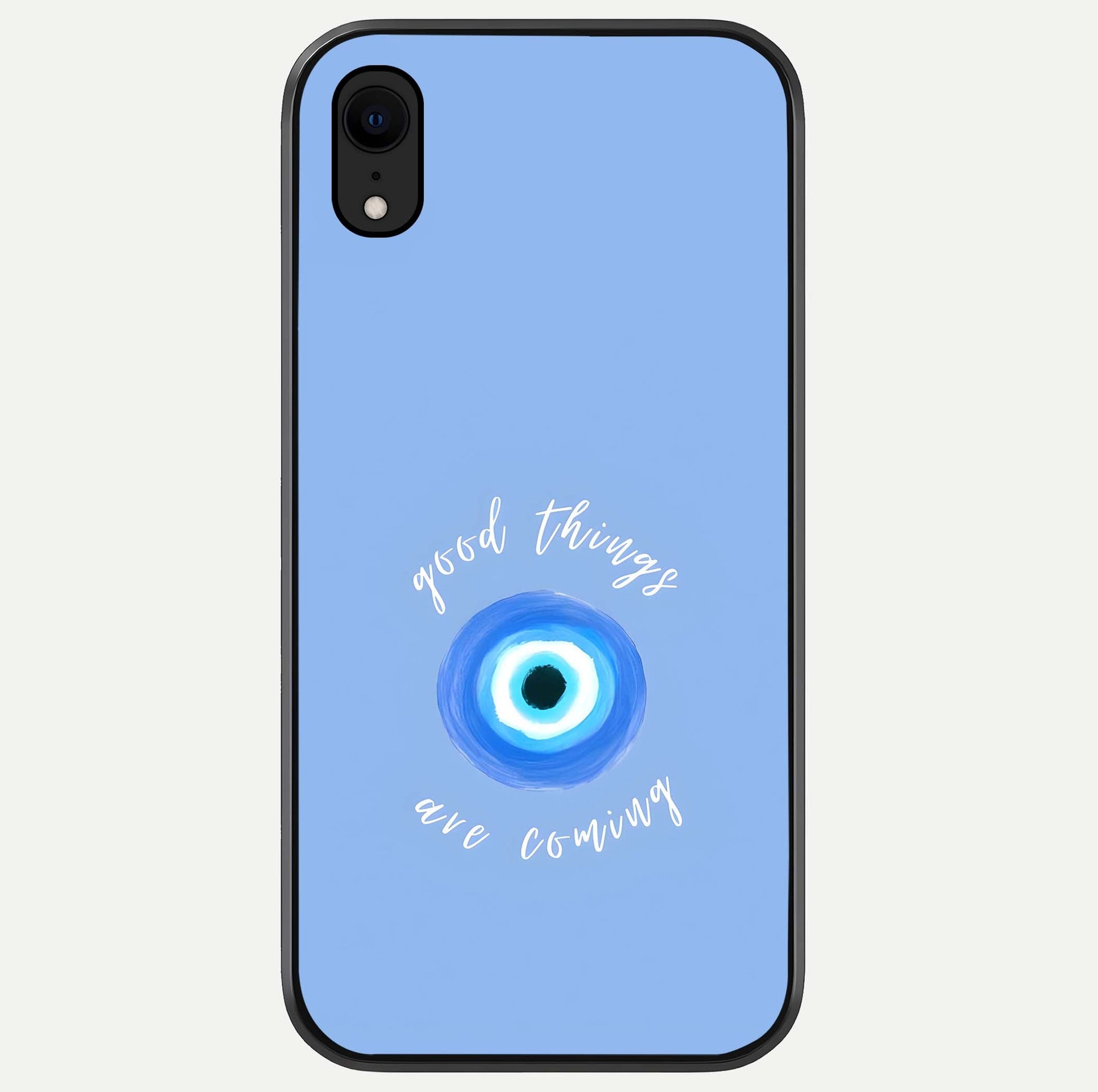 Bright Future Ahead Glass Case For iPhone Xr by Custom World