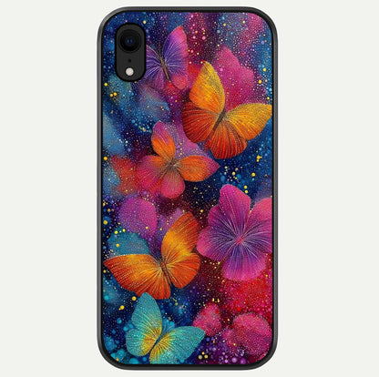 Butterfly Dream Mist Glass Case For iPhone Xr by Custom World