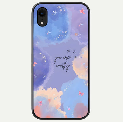 Celestial Cloud Magic Glass Case For iPhone Xr by Custom World