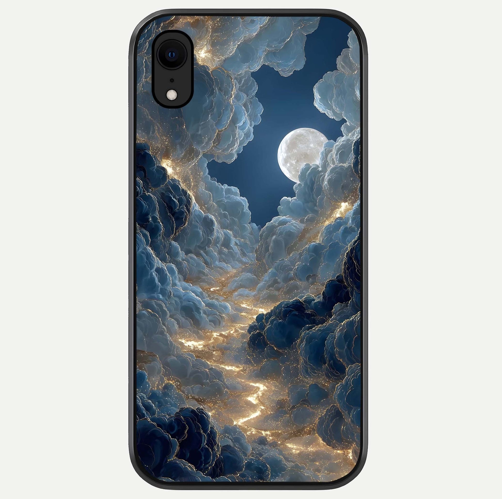 Celestial Cloud Road Glass Case For iPhone Xr by Custom World