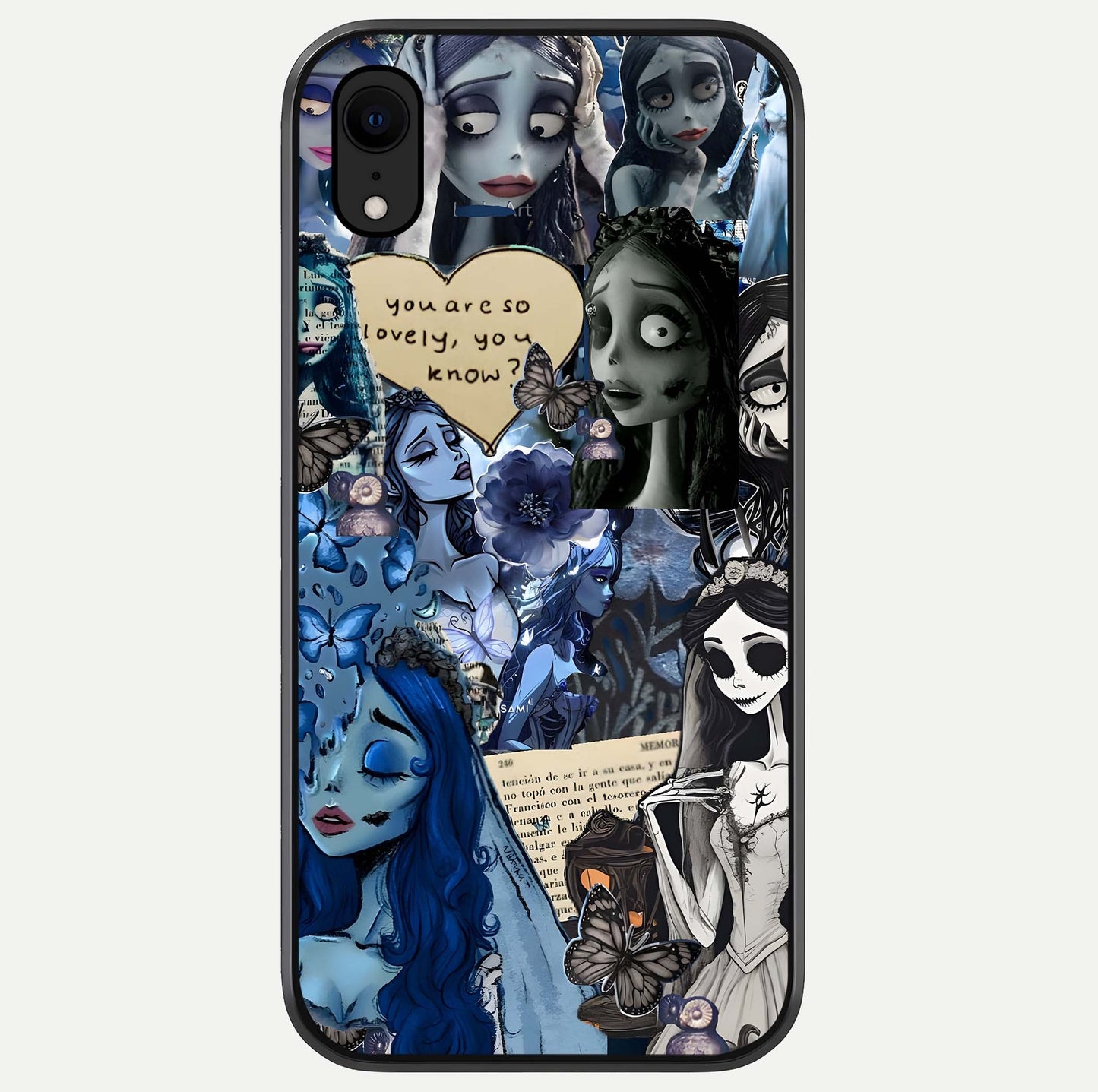 Corpse Bride Posters Glass Case For iPhone Xr by Custom World