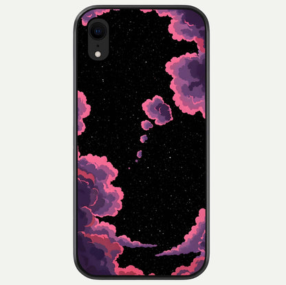 Cosmic Cloud Journey Glass Case For iPhone Xr by Custom World