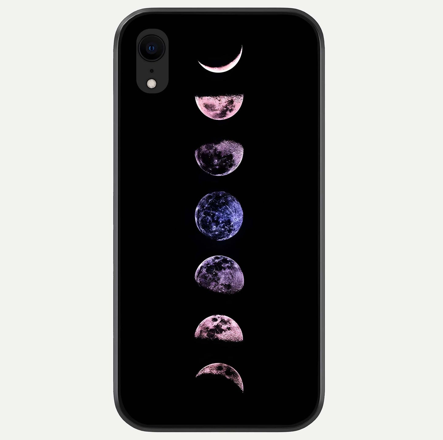 Crimson All Planets Glass Case For iPhone Xr by Custom World