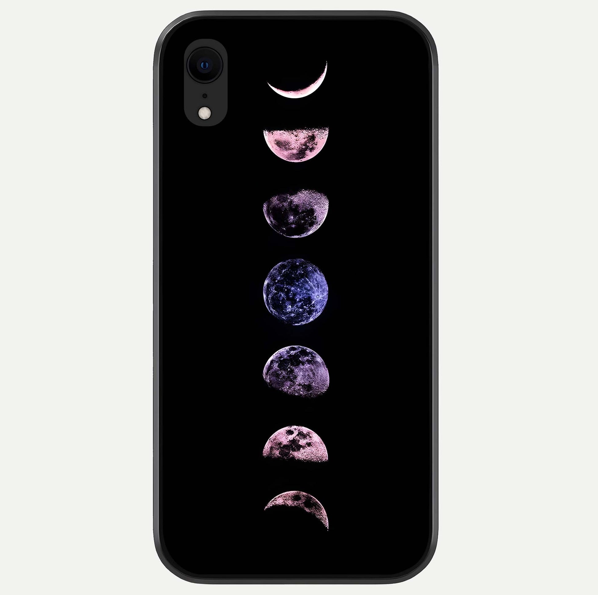 Crimson All Planets Glass Case For iPhone Xr by Custom World