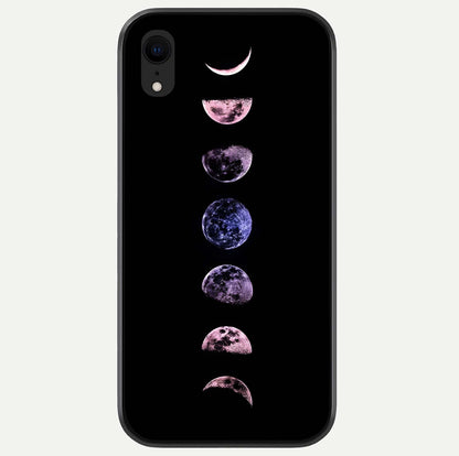 Crimson All Planets Glass Case For iPhone Xr by Custom World