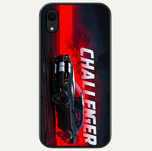 Crimson Challenger Fury Glass Case For iPhone Xr by Custom World