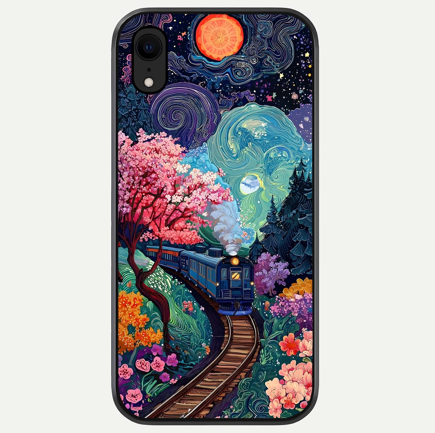 Digital Art Glass Case For iPhone Xr by Custom World