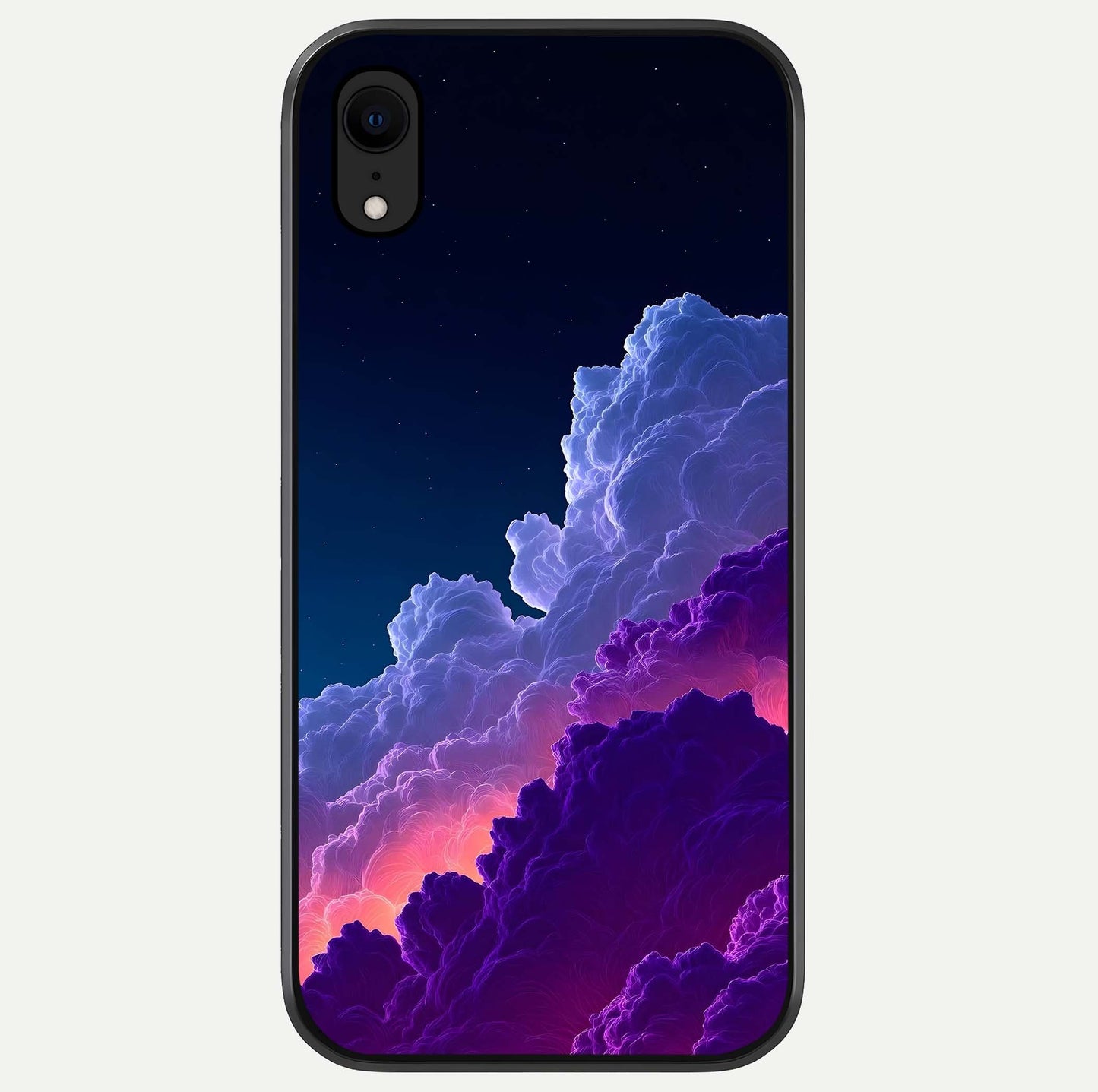 Dreamy Cloud Skies Glass Case For iPhone Xr by Custom World