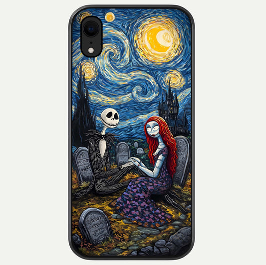 Eternal Night Love Glass Case For iPhone Xr by Custom World