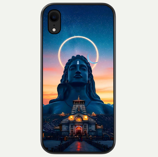 Eternal Shiva Aura Glass Case For iPhone Xr by Custom World