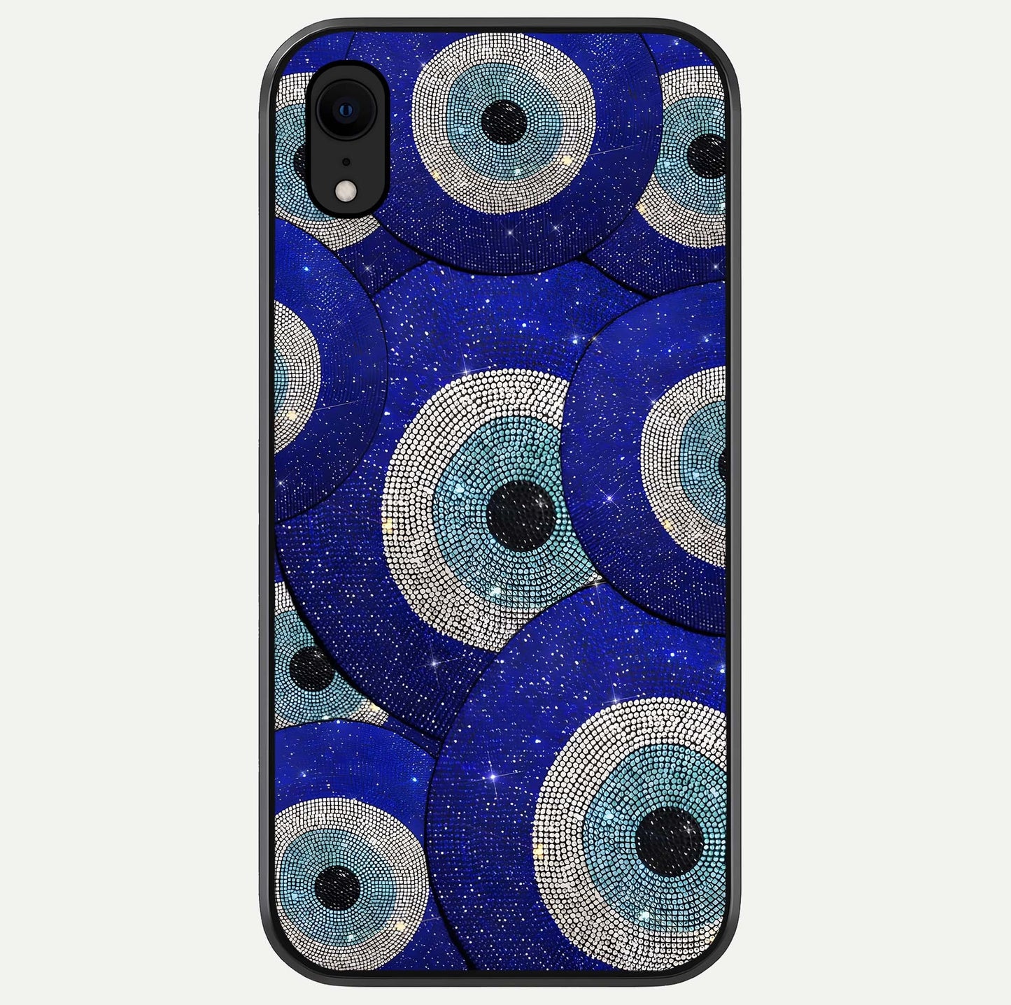 Galaxy Eye Flow Glass Case For iPhone Xr by Custom World