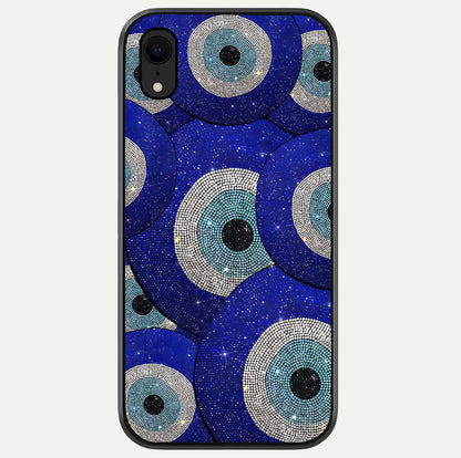 Galaxy Eye Flow Glass Case For iPhone Xr by Custom World