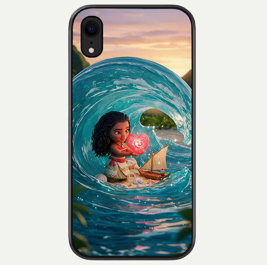 Heart of Ocean Glass Case For iPhone Xr by Custom World