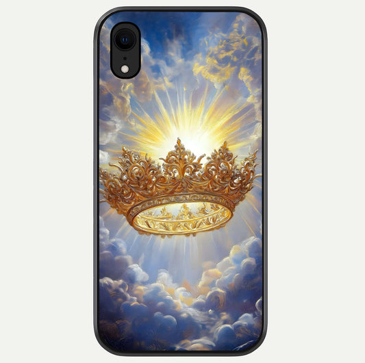 Heavenly Crown Light Glass Case For iPhone Xr by Custom World