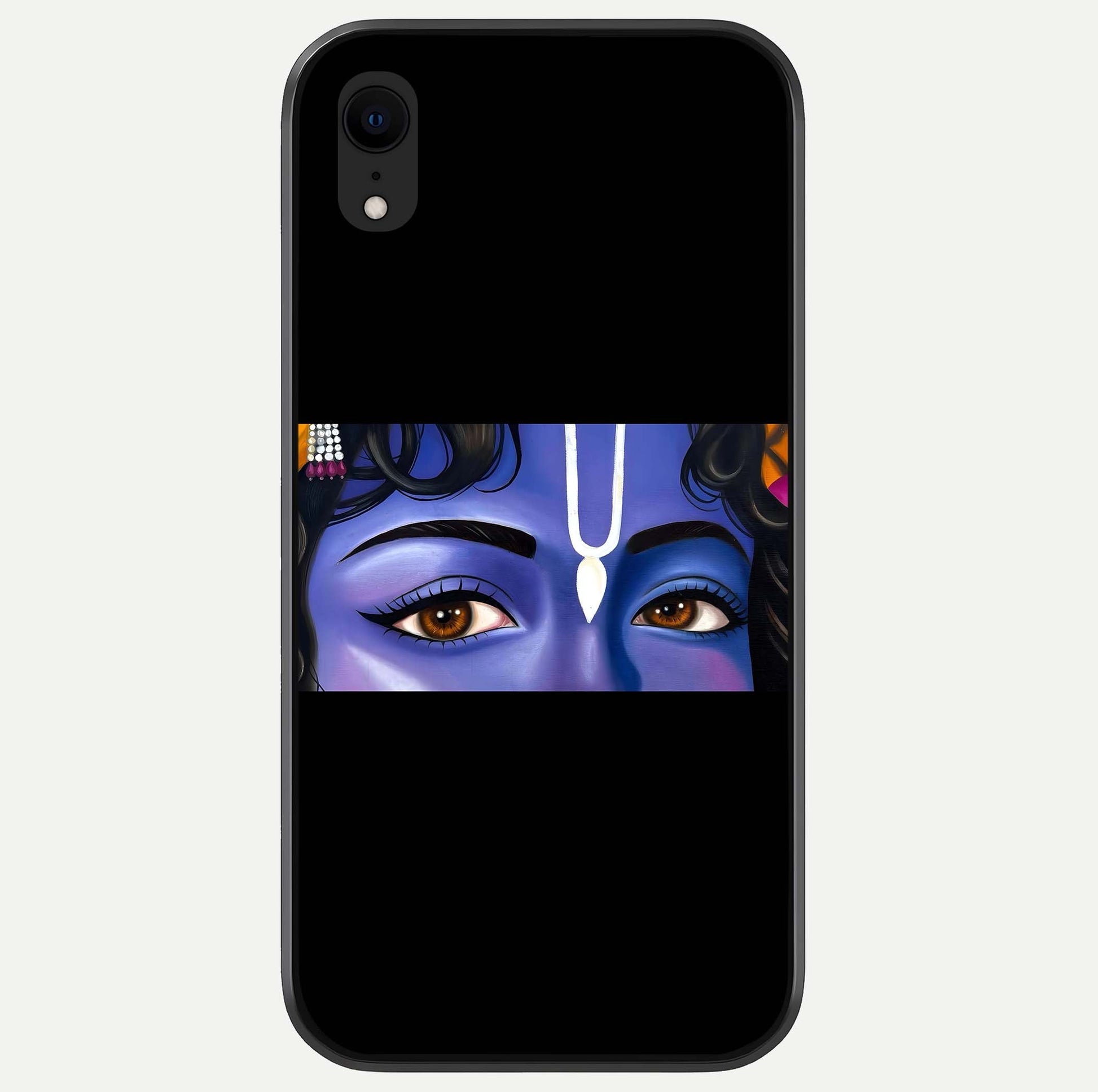 Krishna Eye Glass Case For iPhone Xr by Custom World