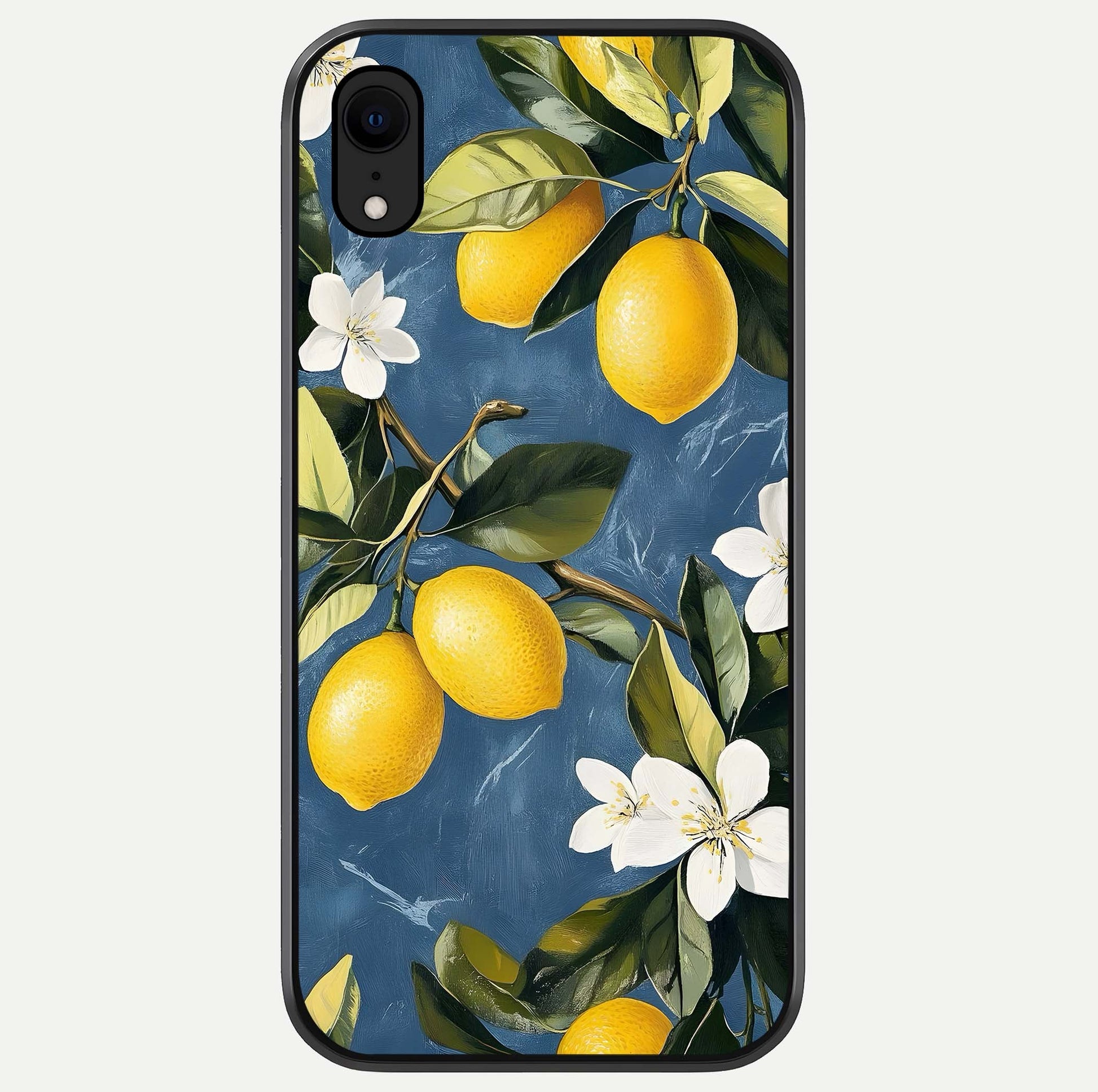 Lemon Dream Garden Glass Case For iPhone Xr by Custom World