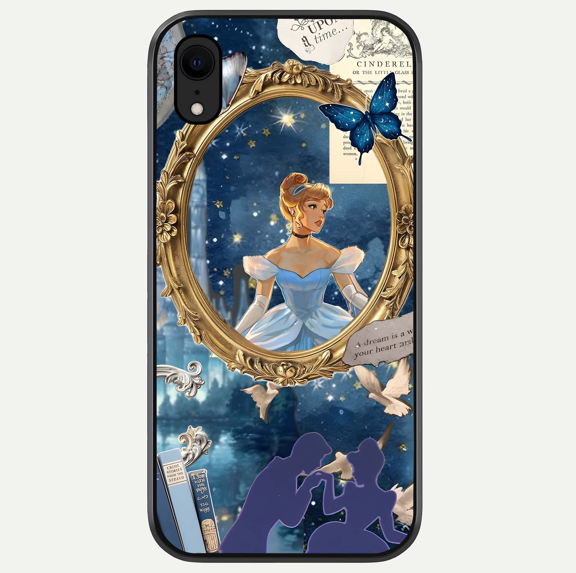 Midnight Queen Glass Case For iPhone Xr by Custom World