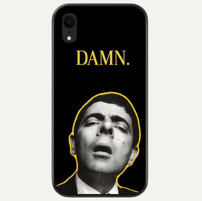 Mr Bean Damn Glass Case For iPhone Xr by Custom World