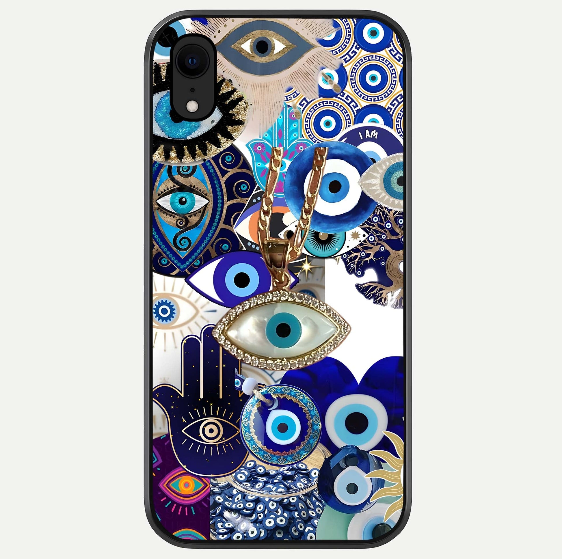 Mystic Charm Eye Glass Case For iPhone Xr by Custom World