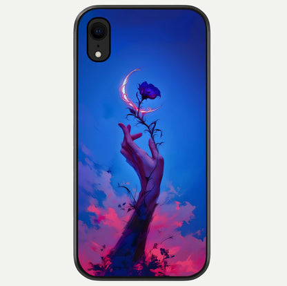 Mystic Hand Glass Case For iPhone Xr by Custom World