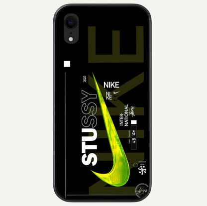 Neon Street Edition Glass Case For iPhone Xr by Custom World