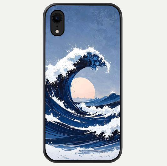 Rising Tide Power Glass Case For iPhone Xr by Custom World