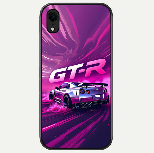 Speed Drift Legend Glass Case For iPhone Xr by Custom World