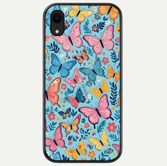 Spring Wing Garden Glass Case For iPhone Xr by Custom World
