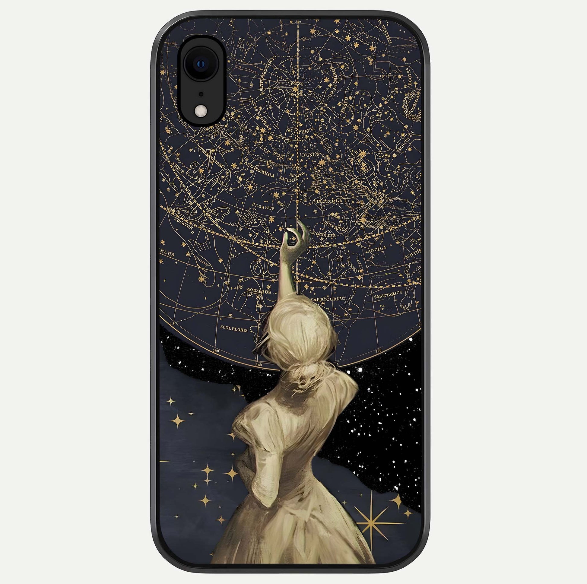 Taylor Swift Girl Glass Case For iPhone Xr by Custom World