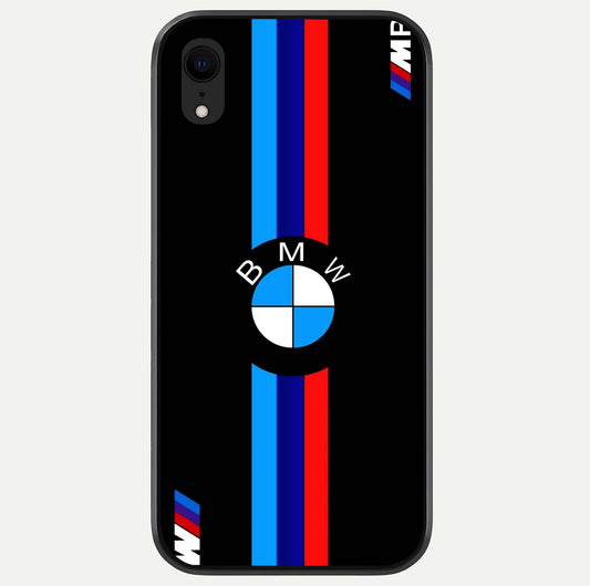 Turbo BMW Beast Glass Case For iPhone Xr by Custom World