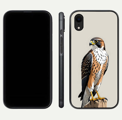 Clever Eagle Glass Case for iPhone Xr dual-view layout showing design symmetry and smooth finish