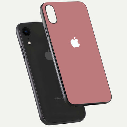 Apple Harmony Glass Case for iPhone Xr floating dual view capturing reflective texture and premium protection