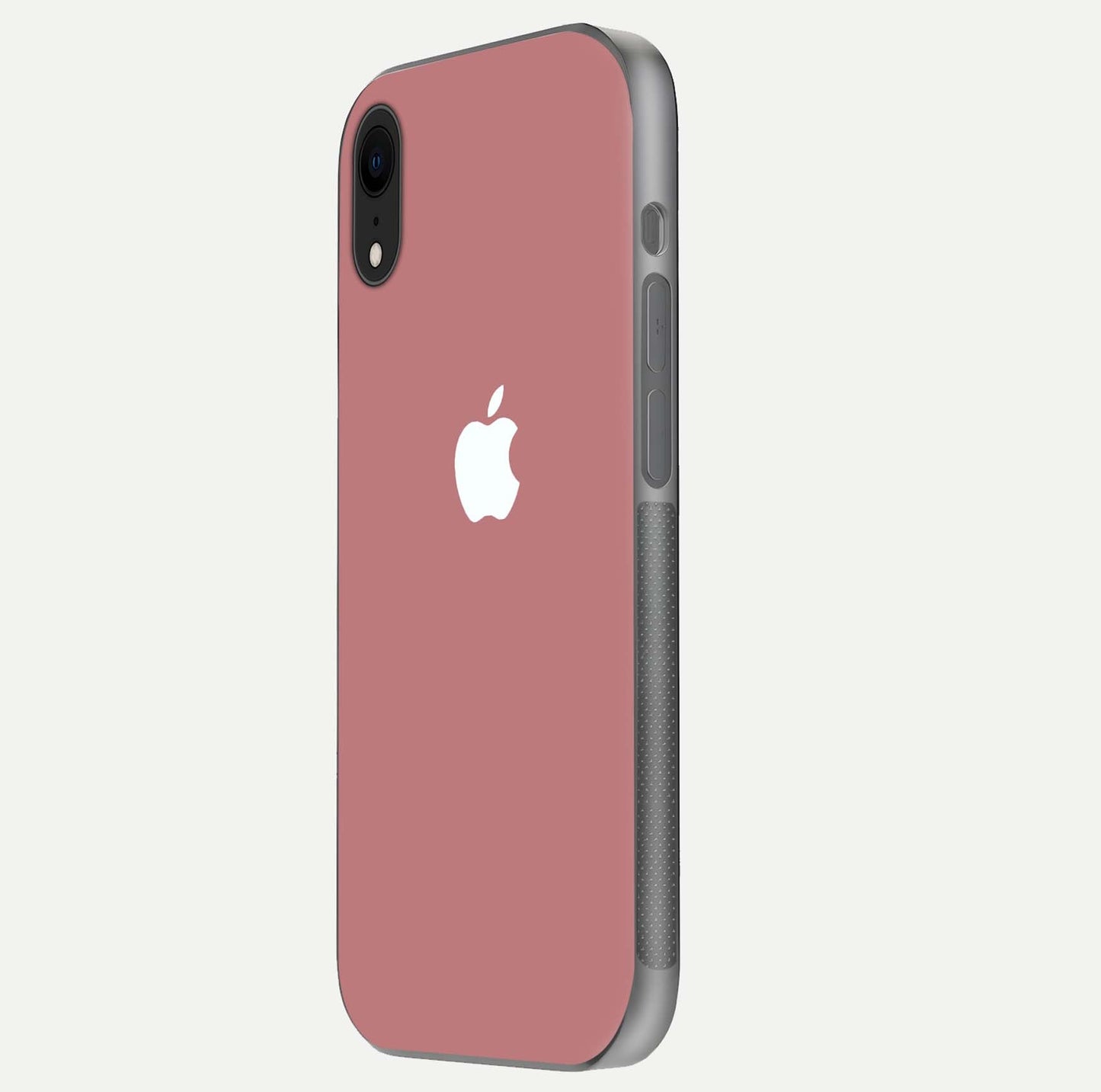 Apple Harmony Glass Case for iPhone Xr side-angle image showing harmony design and smooth gloss edge