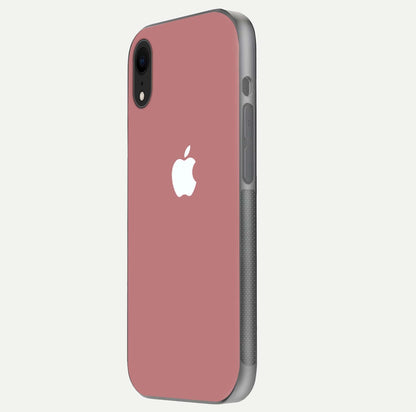 Apple Harmony Glass Case for iPhone Xr side-angle image showing harmony design and smooth gloss edge