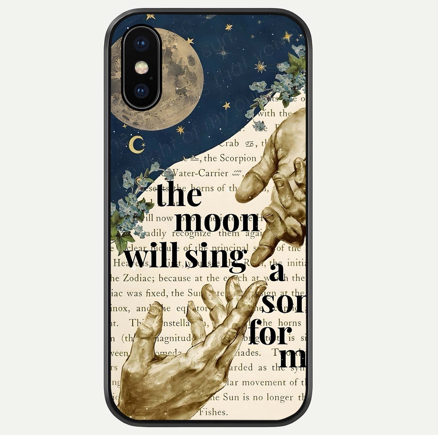 Aesthetic Divine Glass Case For iPhone 16 Pro by Custom World