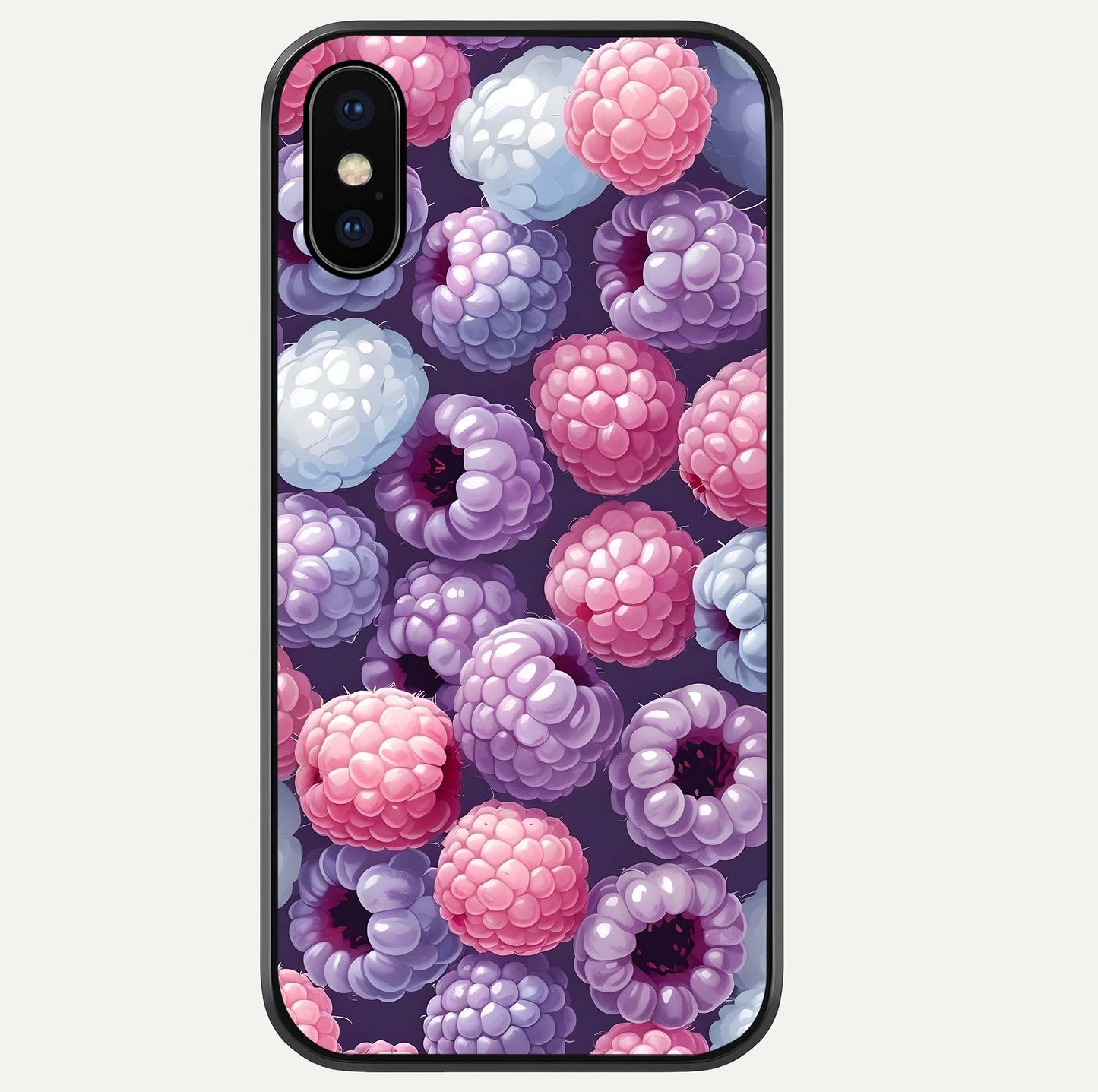 Berry Candy Pop Glass Case For iPhone Xs by Custom World
