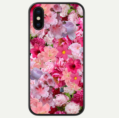 Bloom Crush Fantasy Glass Case For iPhone Xs by Custom World