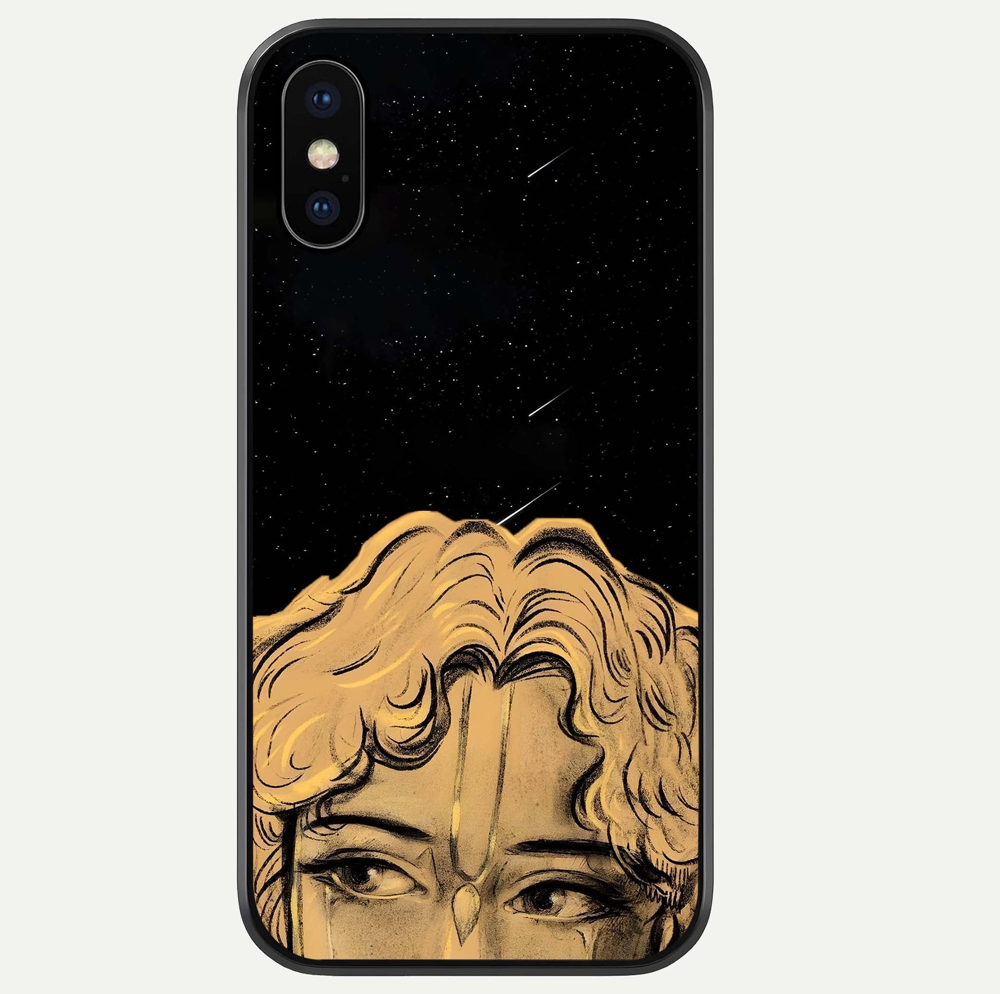 Celestial God’s Plan Glass Case For iPhone Xs by Custom World