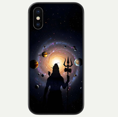 Galactic Shiva Vision Glass Case For iPhone Xs by Custom World