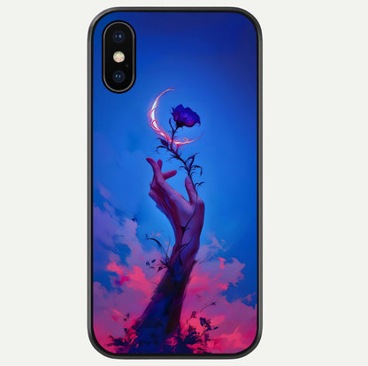 Mystic Hand Glass Case For iPhone Xs by Custom World