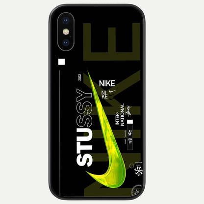 Neon Street Edition Glass Case For iPhone Xs by Custom World