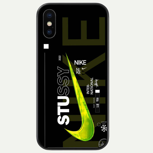 Neon Street Edition Glass Case For iPhone Xs by Custom World
