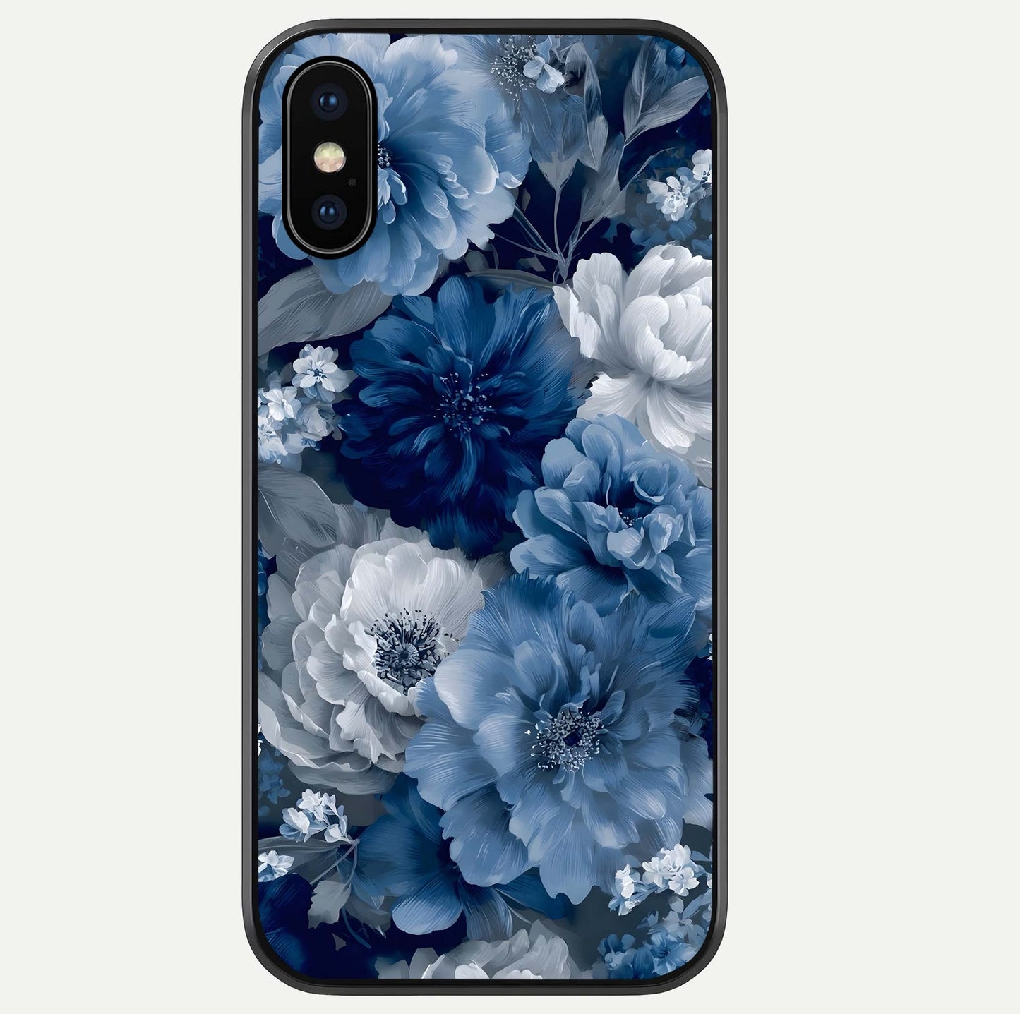 Royal Bloom Garden Glass Case For iPhone Xs by Custom World