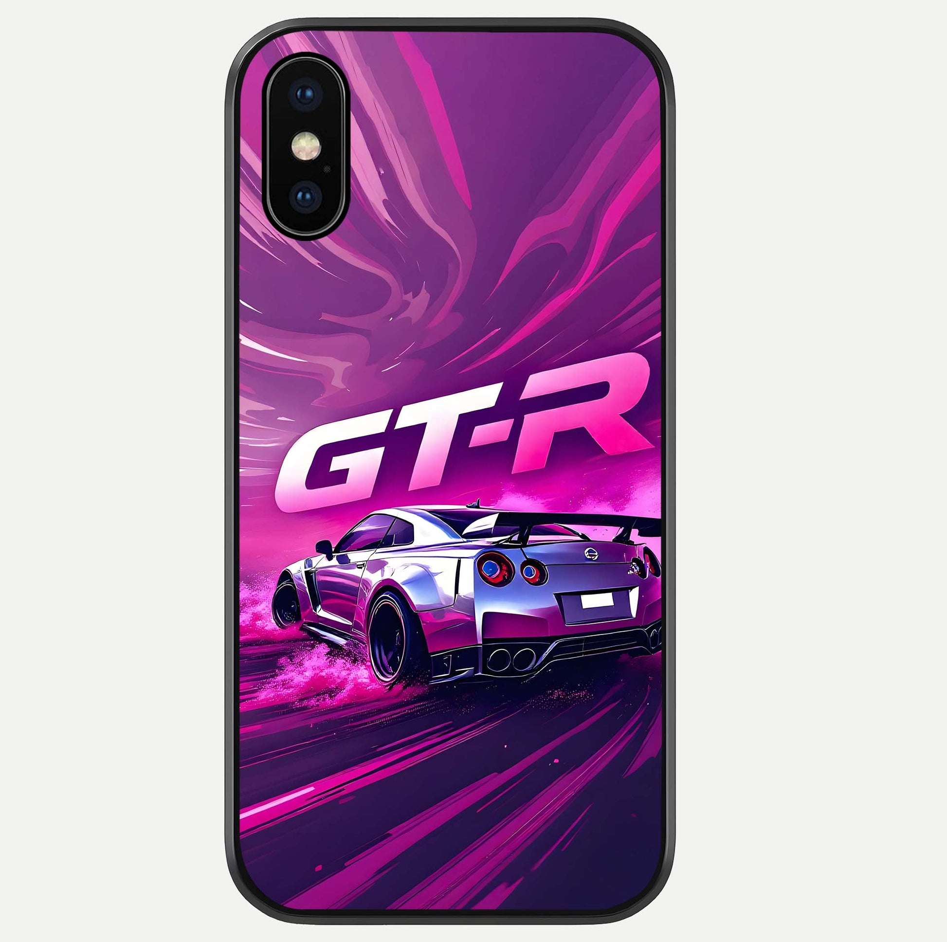 Speed Drift Legend Glass Case For iPhone Xs by Custom World