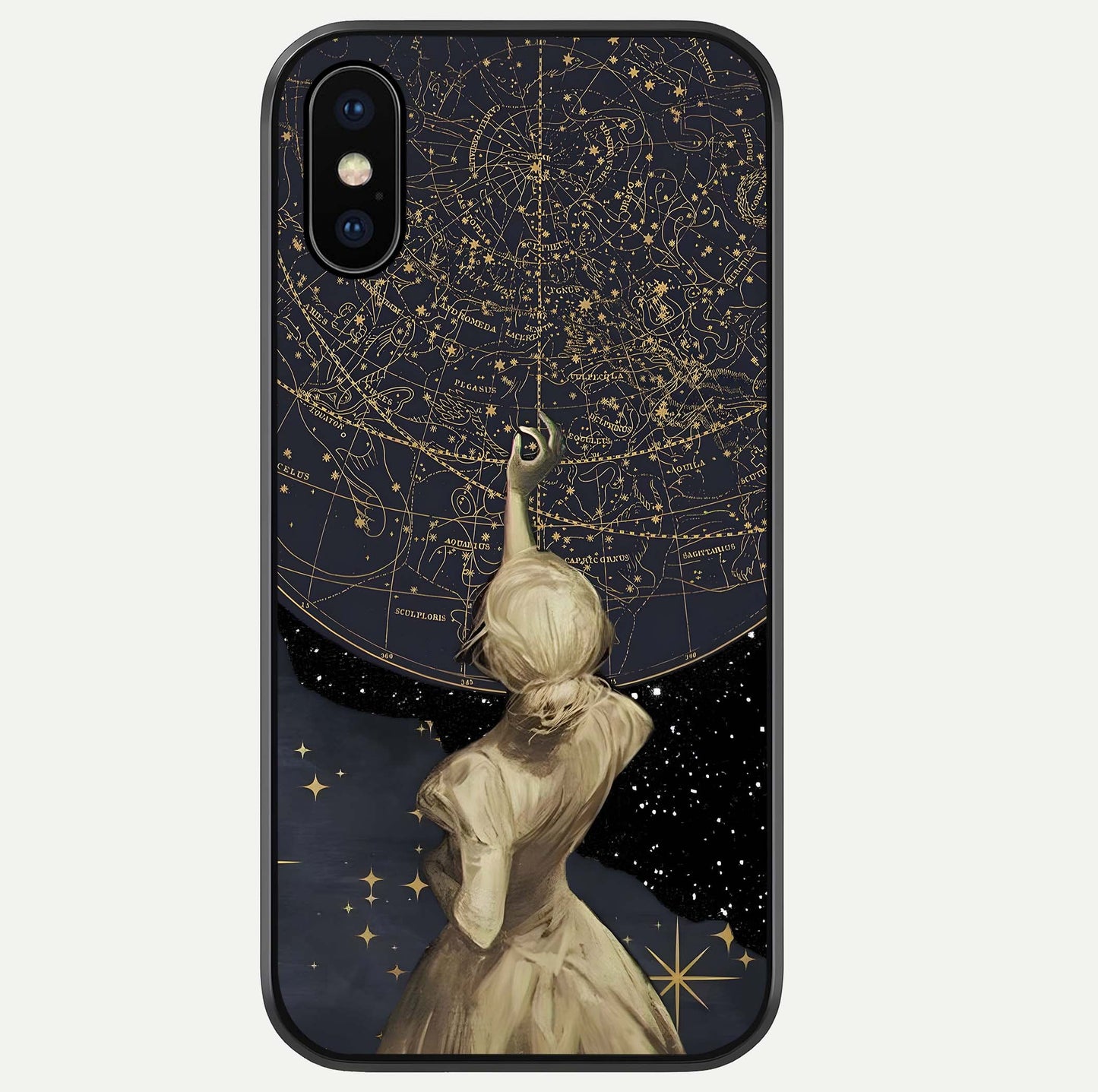 Taylor Swift Girl Glass Case For iPhone Xs by Custom World