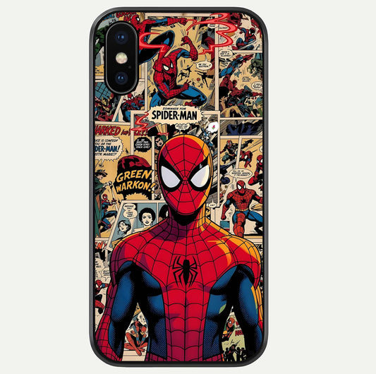 Aesthetic Spider Glass Case For iPhone 16 Pro by Custom World