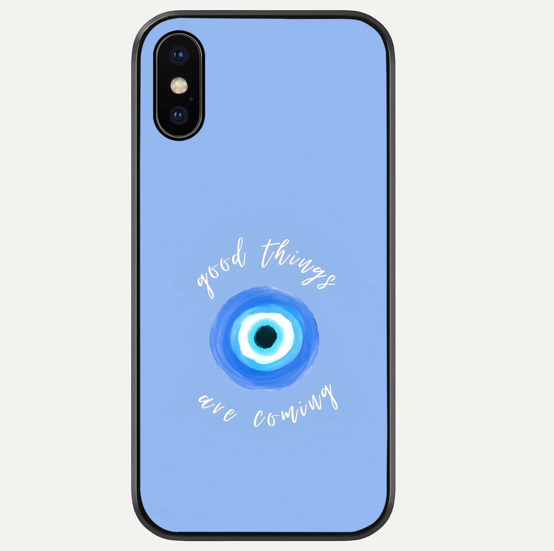 Bright Future Ahead Glass Case For iPhone Xs Max by Custom World