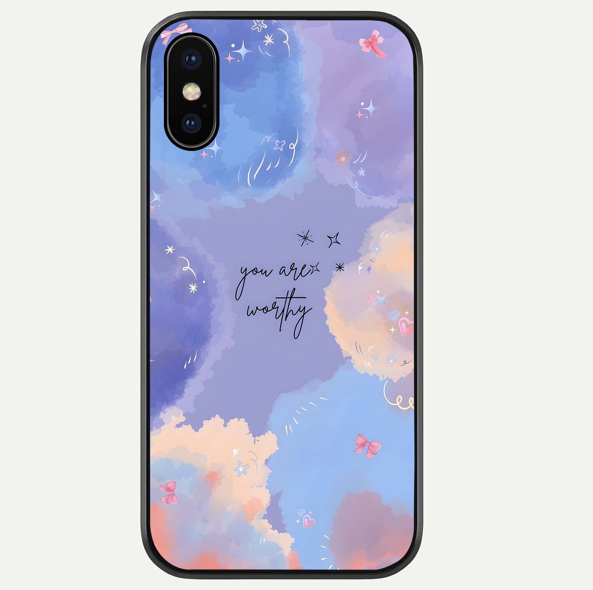 Celestial Cloud Magic Glass Case For iPhone Xs Max by Custom World