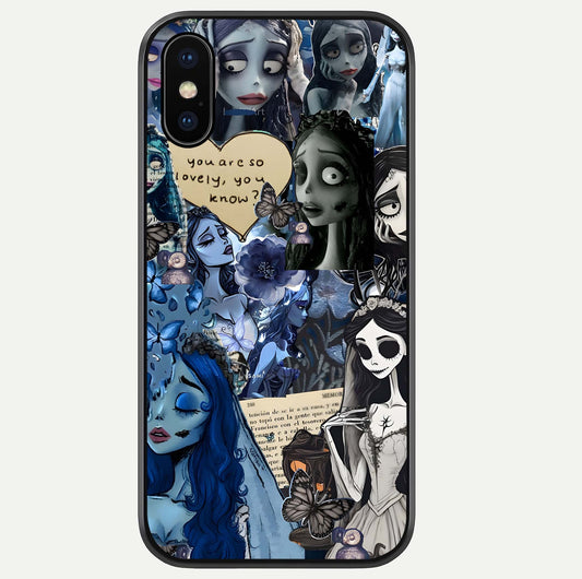 Corpse Bride Posters Glass Case For iPhone Xs Max by Custom World