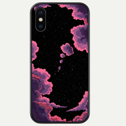 Cosmic Cloud Journey Glass Case For iPhone Xs Max by Custom World